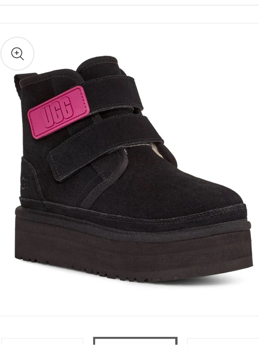 UGG big kids Neumel Platform Black
